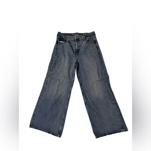 Old Navy Extra High Rise Classic Blue super Wide Leg Jeans